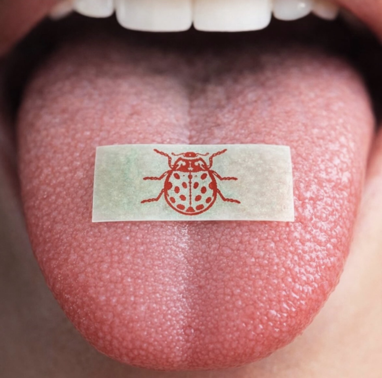 Buzz Diamond Strip on tongue